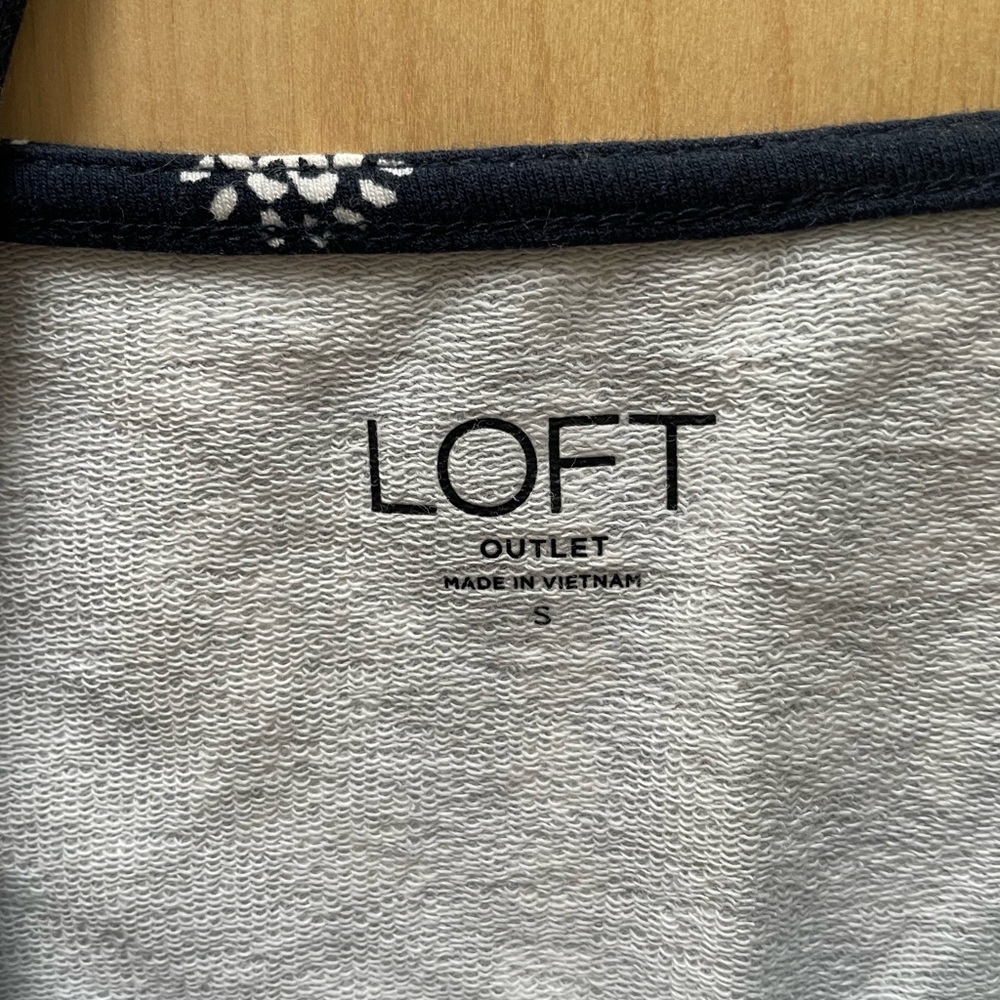 Loft crop tank top